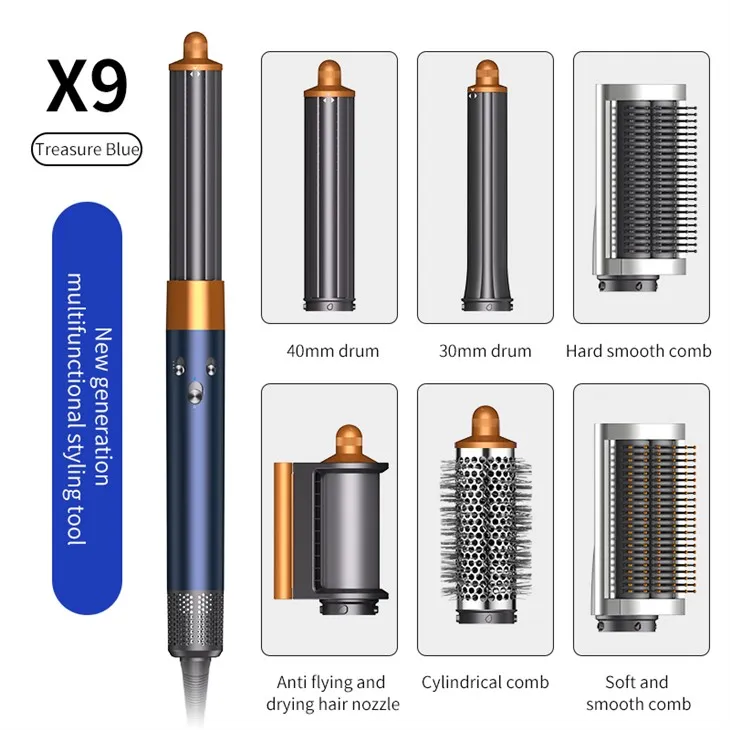 एकाधिक को स्वचालित कर्लिंग आयरन की आवश्यकता है